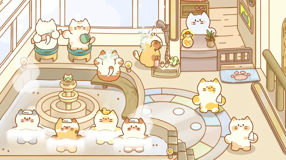 Idle Cat Hotel — Cozy Games
