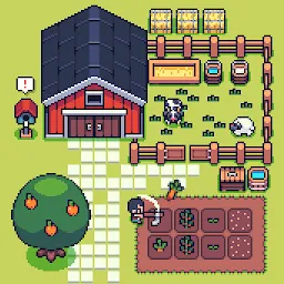 Ícone do jogo Mini Mini Farm: Vida rural